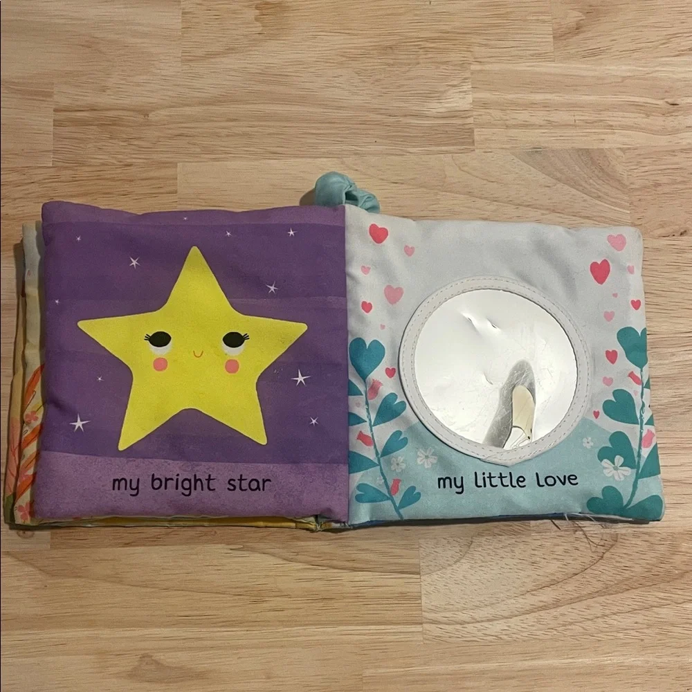 Cuddle Bug Cloth Book with Teether - Picture 4 of 4